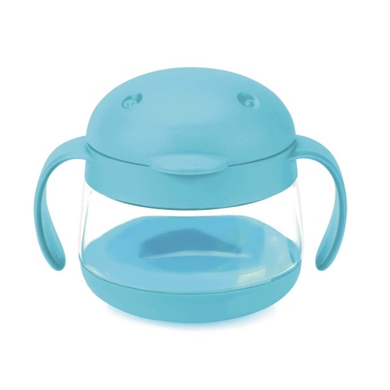 Set cani pentru gustare Ubbi bleu si verde