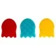Set 3 bucati burete baie bebe din silicon Ubbi