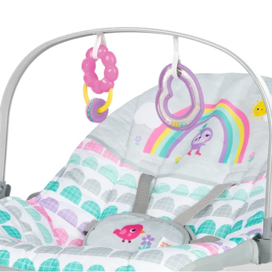 Balansoar bebelusi Rosy Rainbow 2 în 1 Bright Starts