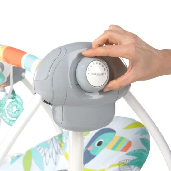 Leagan portabil bebelusi Rainforest Vibe - Bright Starts