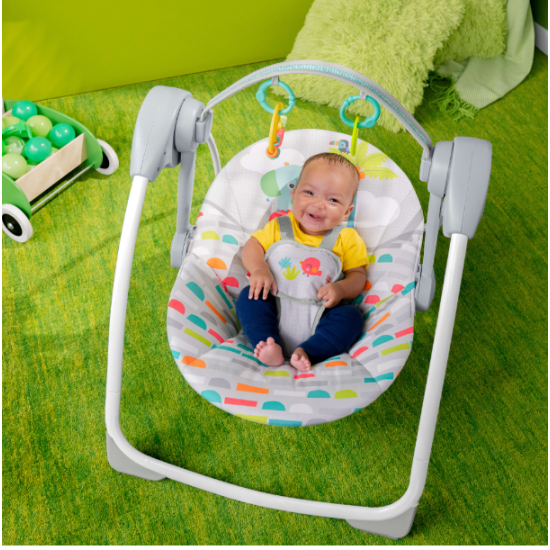 Leagan portabil pentru bebelusi Playful Paradise - Bright Starts