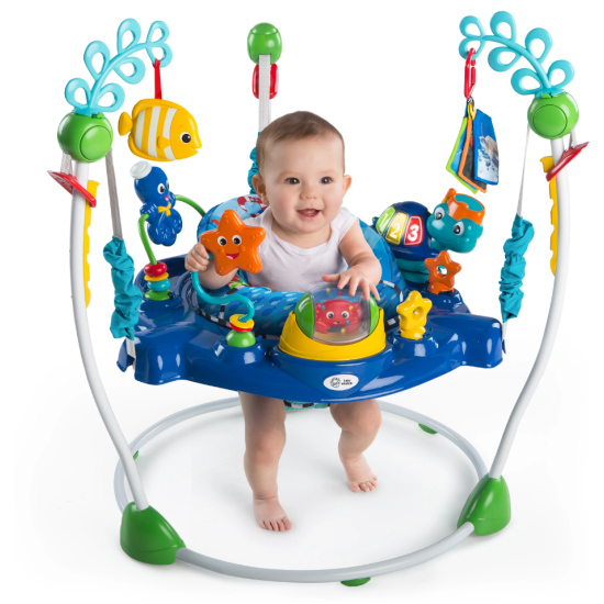 Centru de activitati Neptune's Ocean Discovery Jumper - Baby Einstein