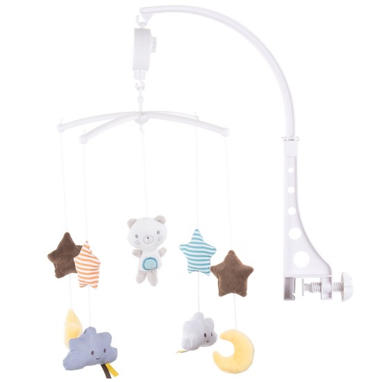 Carusel muzical pentru patut Bear and Stars - Chipolino