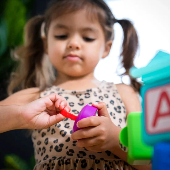 Blocuri magnetice de activitati Bridge and Learn 15 piese - Baby Einstein
