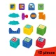 Blocuri magnetice de activitati Bridge and Learn 15 piese - Baby Einstein