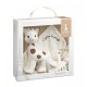 Set cadou Girafa Sophie Cherie si batistuta comforter