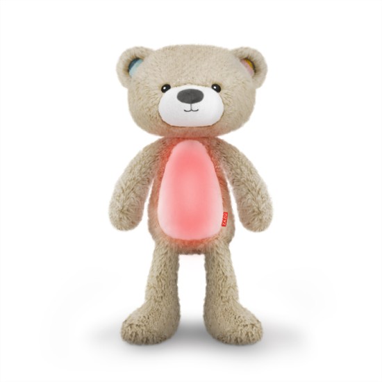 Antrenor de Somn Muzical cu Lumina Ursuletul Brody Taupe - Zazu Kids