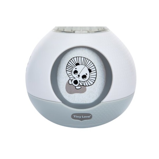 Carusel Muzical Mobil 2-In-1 Tiny Love - Tummy time black and white